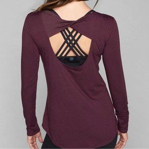 Athleta Open Back Flexlight Long Sleeve